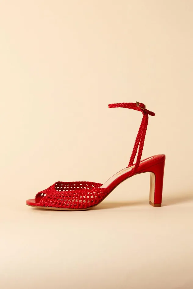 Rouje LIZ Sandals Red Women Shoes