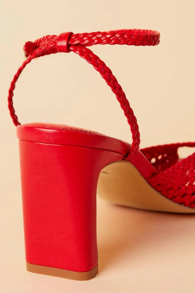 Rouje LIZ Sandals Red Women Shoes