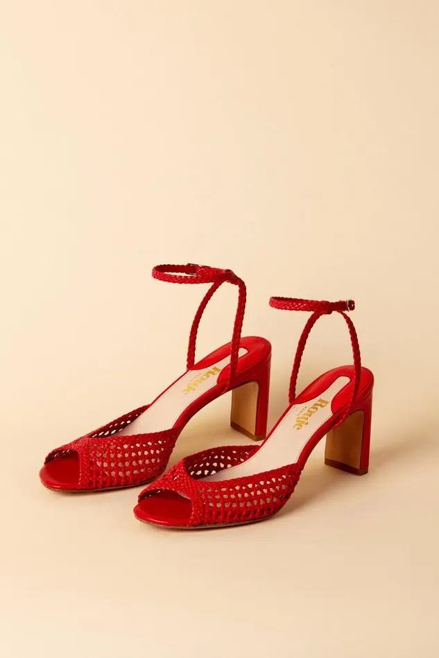Rouje LIZ Sandals Red Women Shoes
