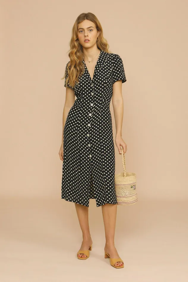 Rouje MARIN Dress Pois Marne Women Dresses