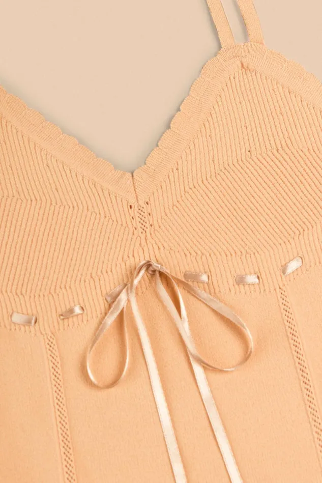 Rouje PIA Bodysuit Salmon Women Tshirts and Tank Tops