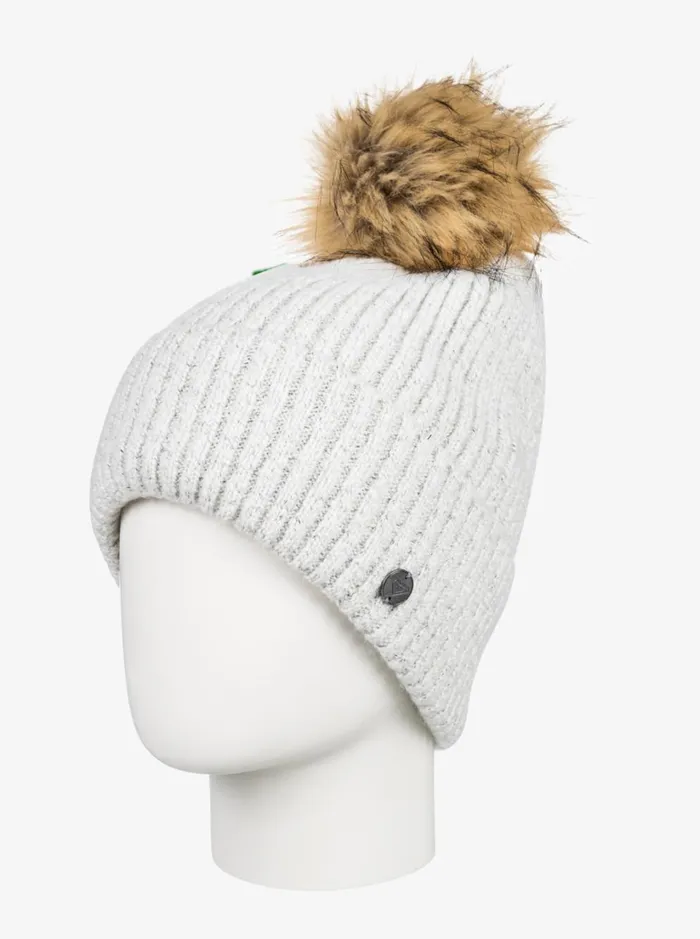 Roxy Beanies Peak Chic Beanie Bright White 8211 Women