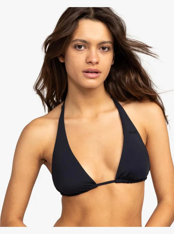 Roxy Bikini Tops Beach Classics Tiki Triangle Bikini Top Anthracite 8211 Women Roxy Bikini Tops Beach Classics Tiki Triangle Bikini Top Anthracite 8211 Women