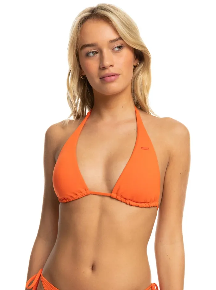 Roxy Bikini Tops Beach Classics Tiki Triangle Bikini Top Tigerlily 8211 Women