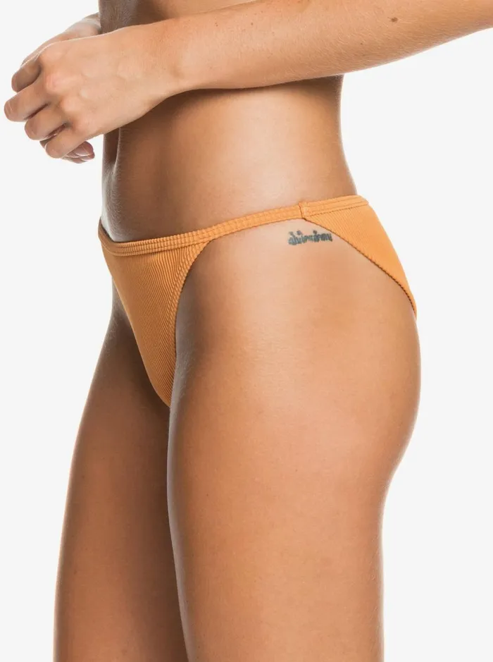 Roxy Bikinis Mind Of Freedom Mini Bikini Bottoms Golden Ochre 8211 Women