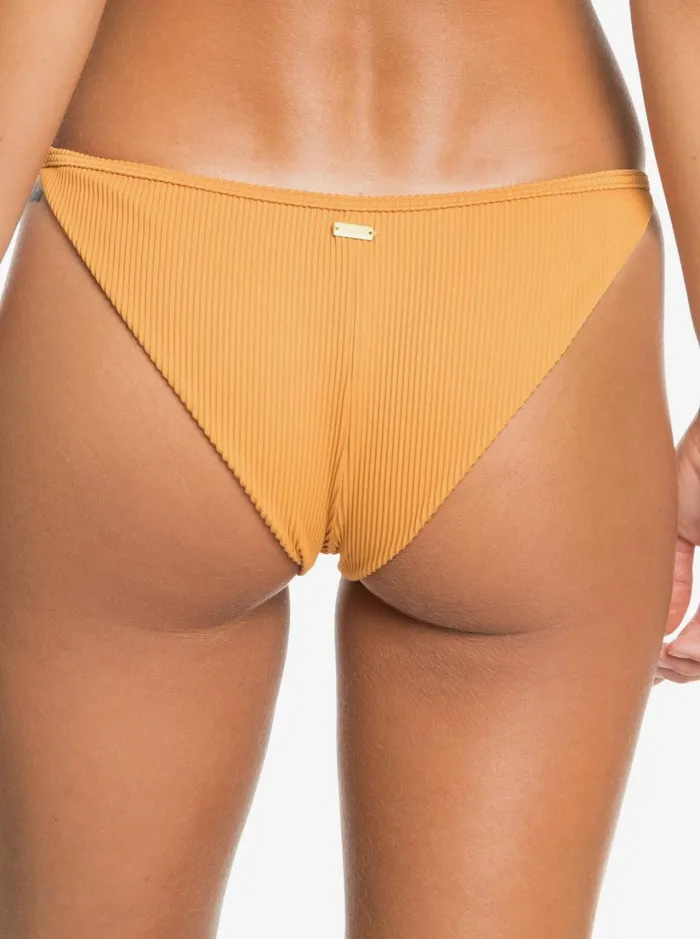 Roxy Bikinis Mind Of Freedom Mini Bikini Bottoms Golden Ochre 8211 Women