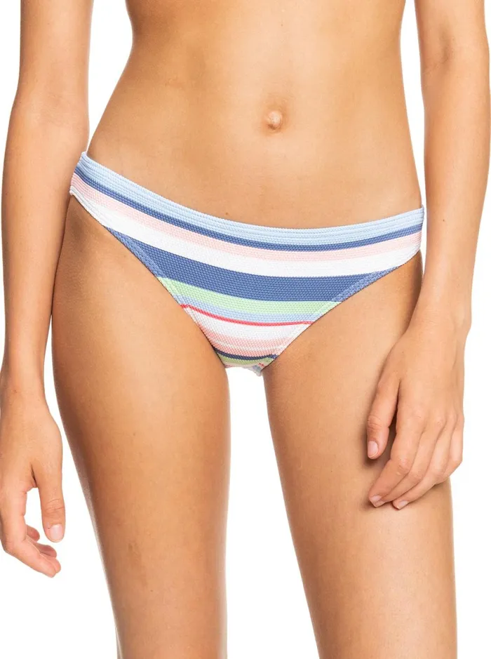 Roxy Bikinis Roxy Line Up MidRise Bikini Bottoms Bright White The Line Up Strip 8211 Women Roxy Bikinis Roxy Line Up MidRise Bikini Bottoms Bright White The Line Up Strip 8211 Women