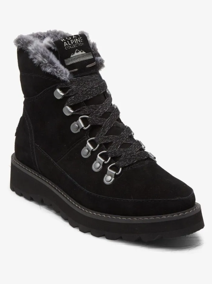 Roxy Boots Sadie LaceUp Boots Anthracite 8211 Women