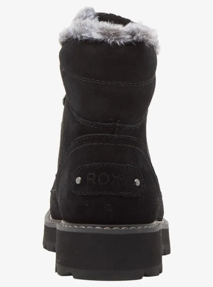 Roxy Boots Sadie LaceUp Boots Anthracite 8211 Women
