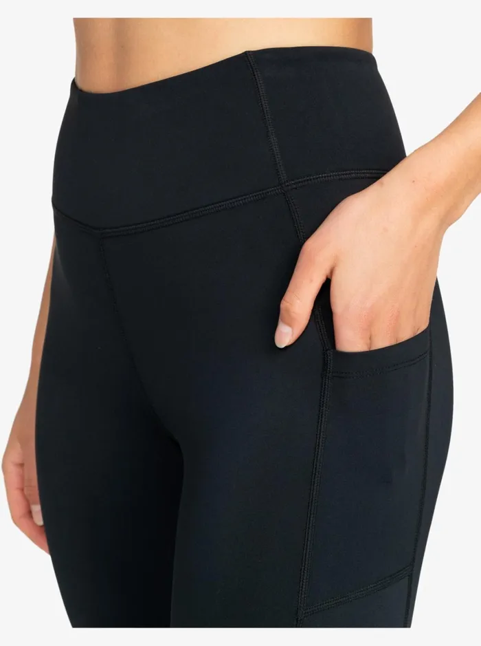 Roxy Bottoms Kelia 7 High Waist Leggings Anthracite 8211 Women