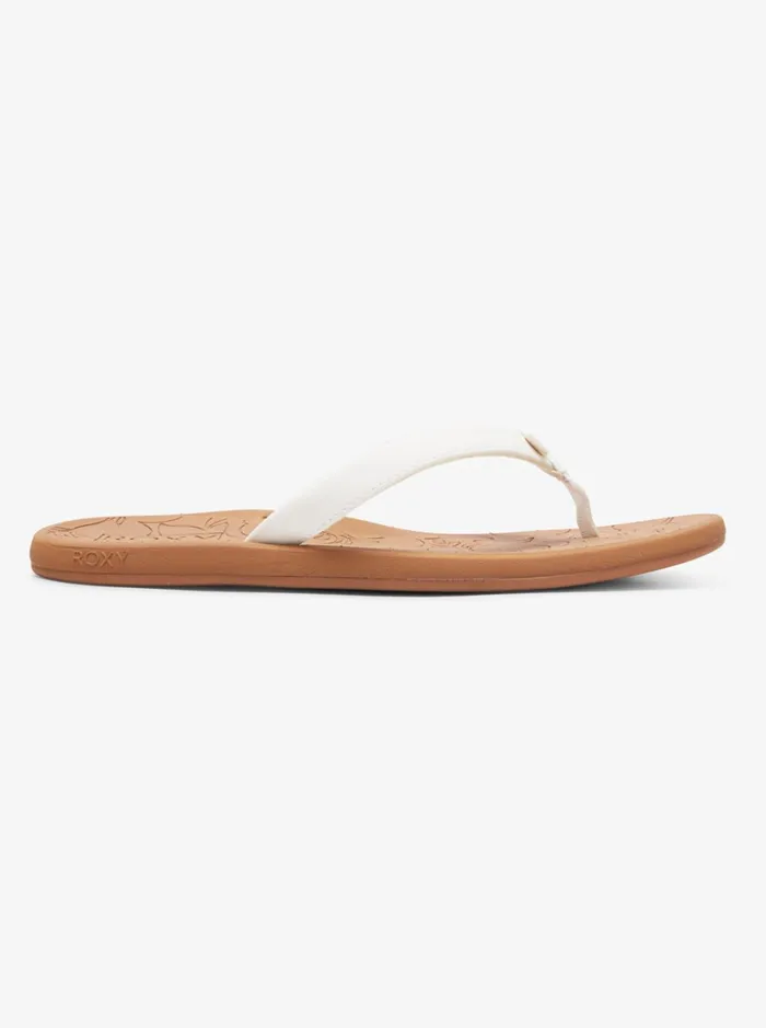 Roxy Flip Flops Vickie FlipFlops White 8211 Women