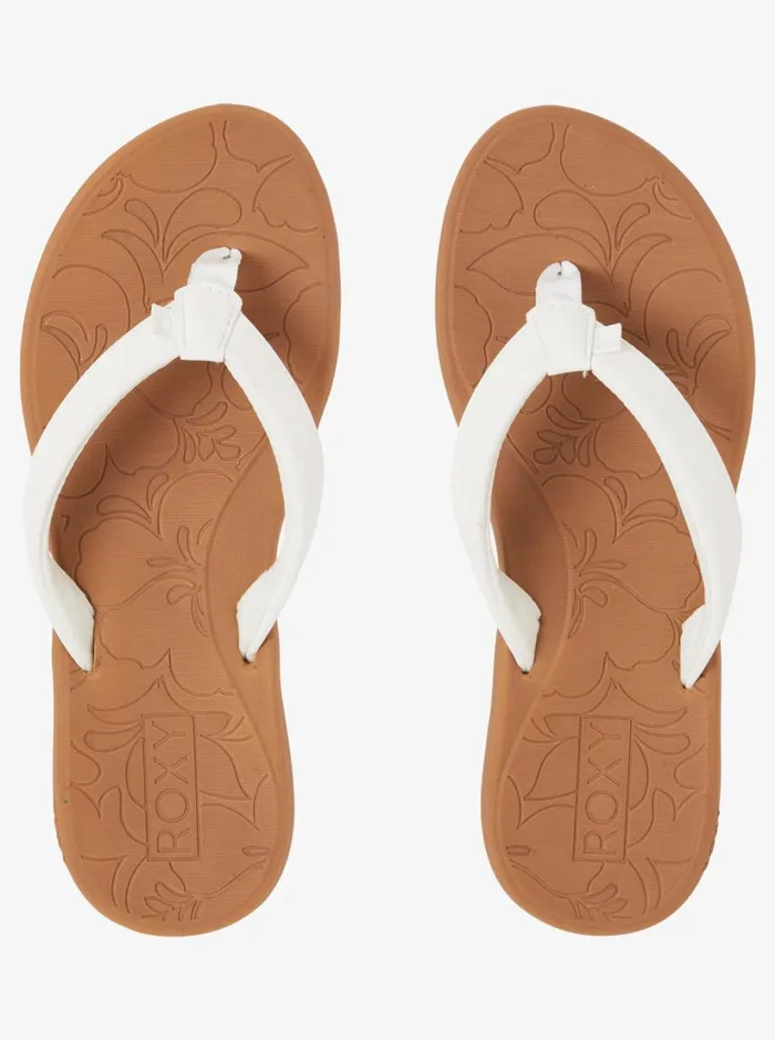 Roxy Flip Flops Vickie FlipFlops White 8211 Women