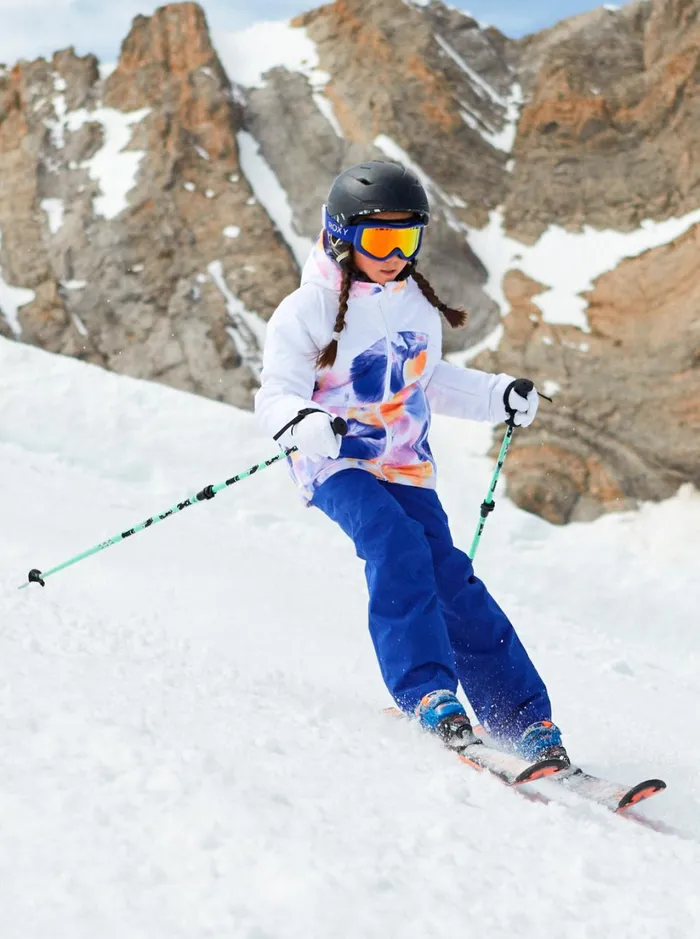 Roxy Girls Snow Girl039s 416 Greywood Technical Snow Jacket Bright White Pansy Pansy Rg 8211 Women