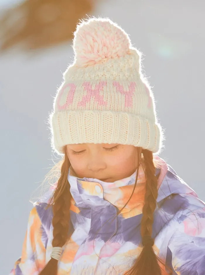 Roxy Girls Snow Girl039s 416 Tonic Beanie Egret 8211 Women