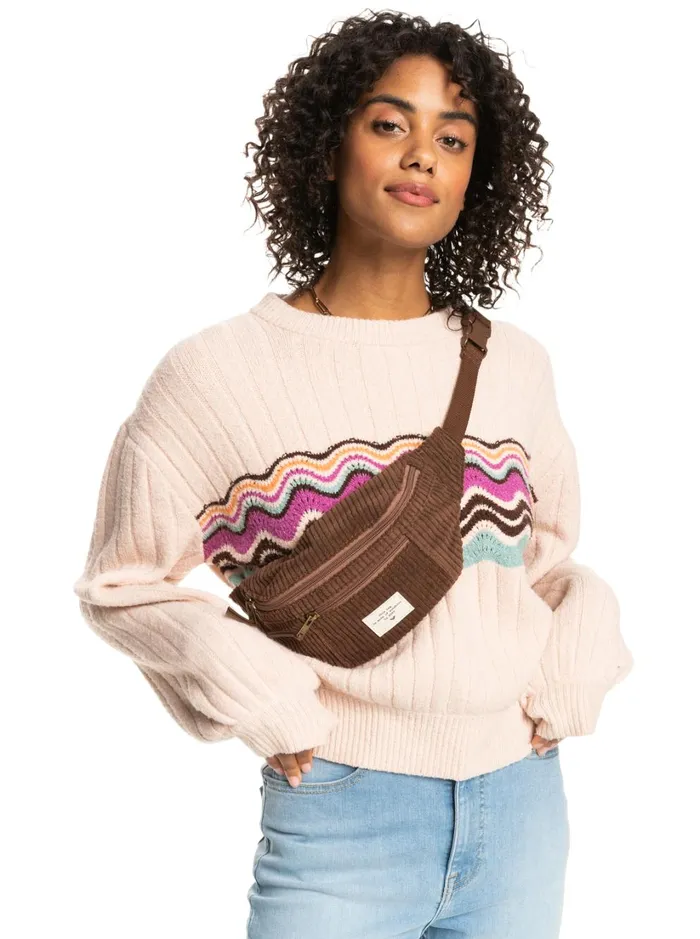 Roxy Handbags Cozy Nature Fanny Pack Bitter Chocolate 8211 Women