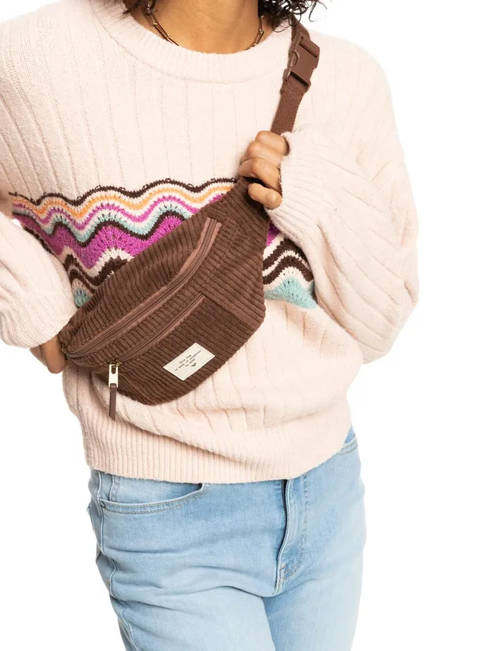 Roxy Handbags Cozy Nature Fanny Pack Bitter Chocolate 8211 Women