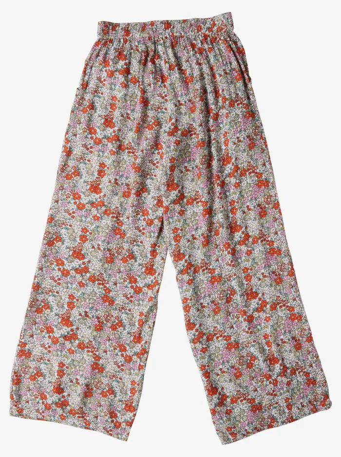 Roxy Jeans and Pants Girls039 416 You Found Me Palazzo Pants Tiger Lily Autumn Ditsy 8211 Women