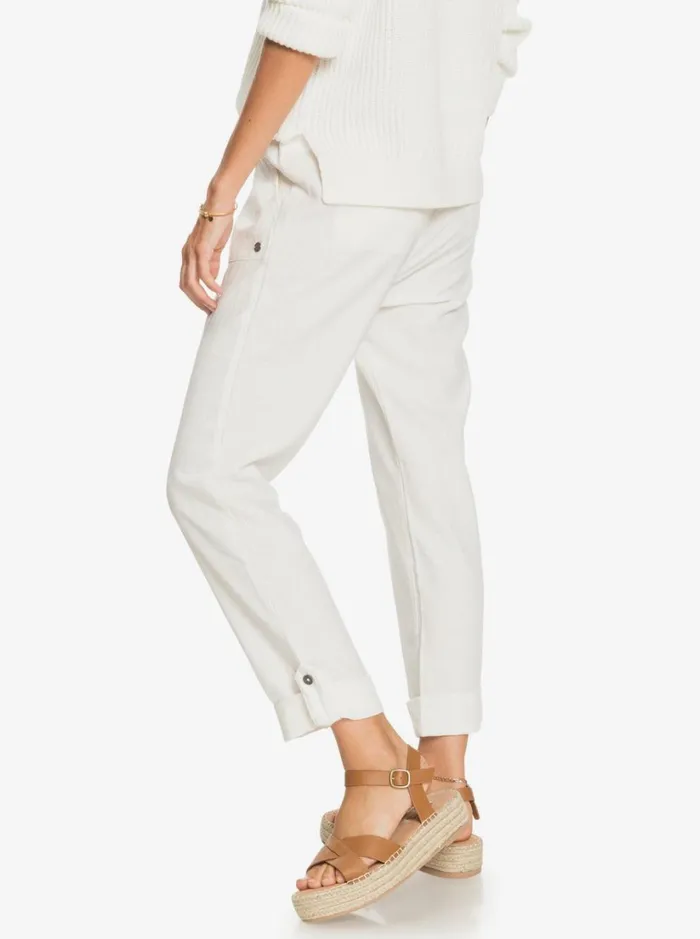 Roxy Pants and Jeans On The Seashore Cargo Pants Snow White 8211 Women