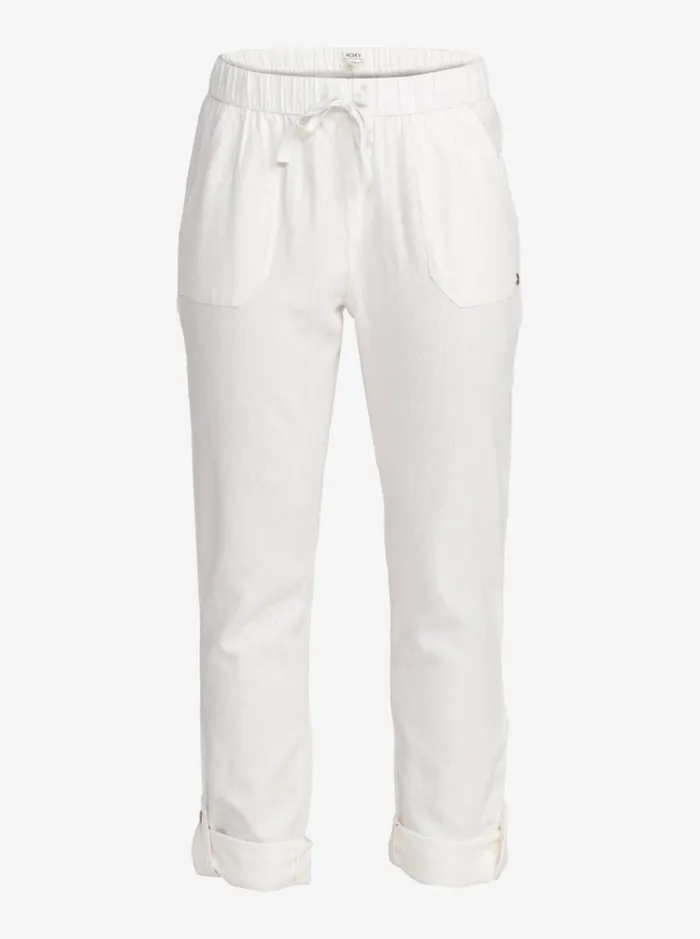 Roxy Pants and Jeans On The Seashore Cargo Pants Snow White 8211 Women
