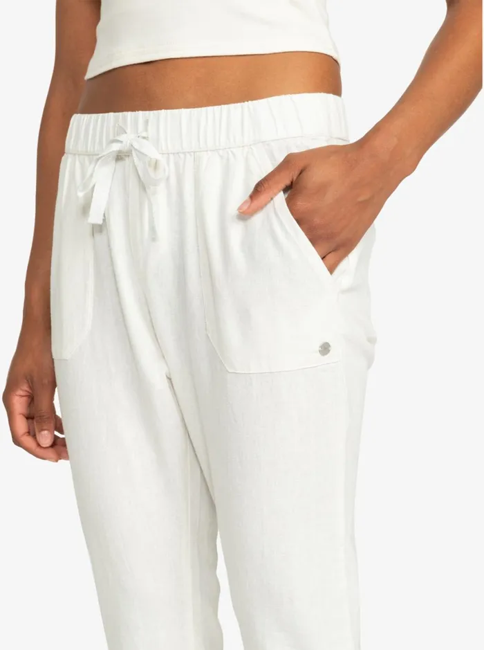 Roxy Pants and Jeans On The Seashore Cargo Pants Snow White 8211 Women