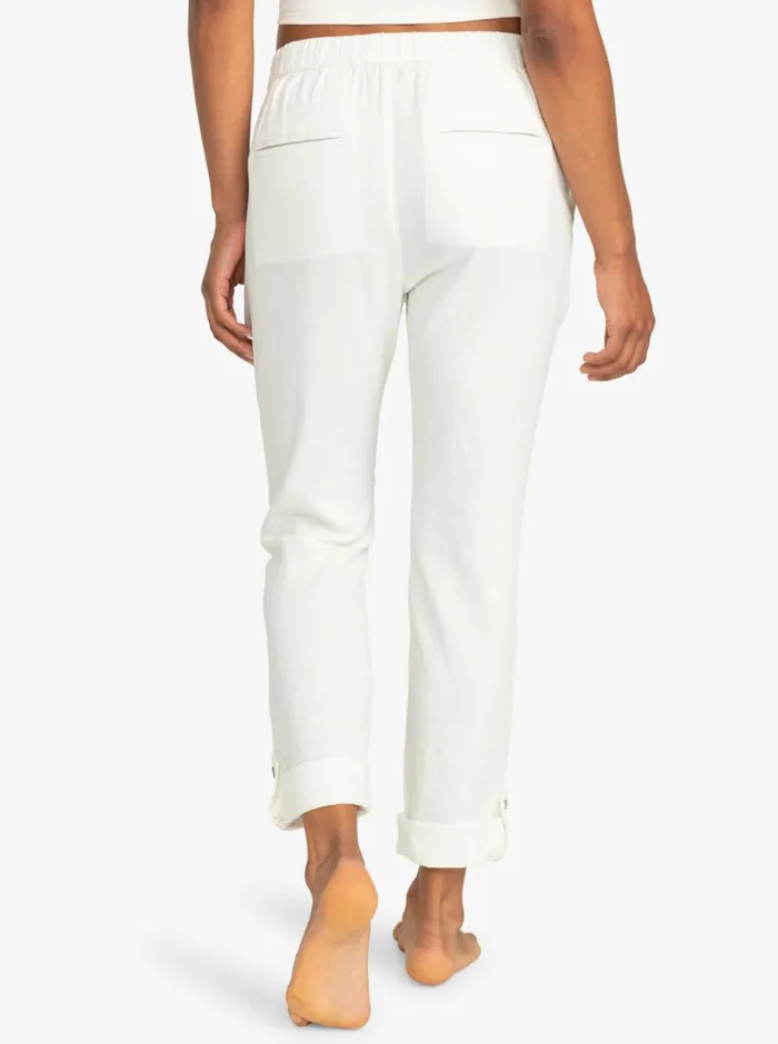 Roxy Pants and Jeans On The Seashore Cargo Pants Snow White 8211 Women