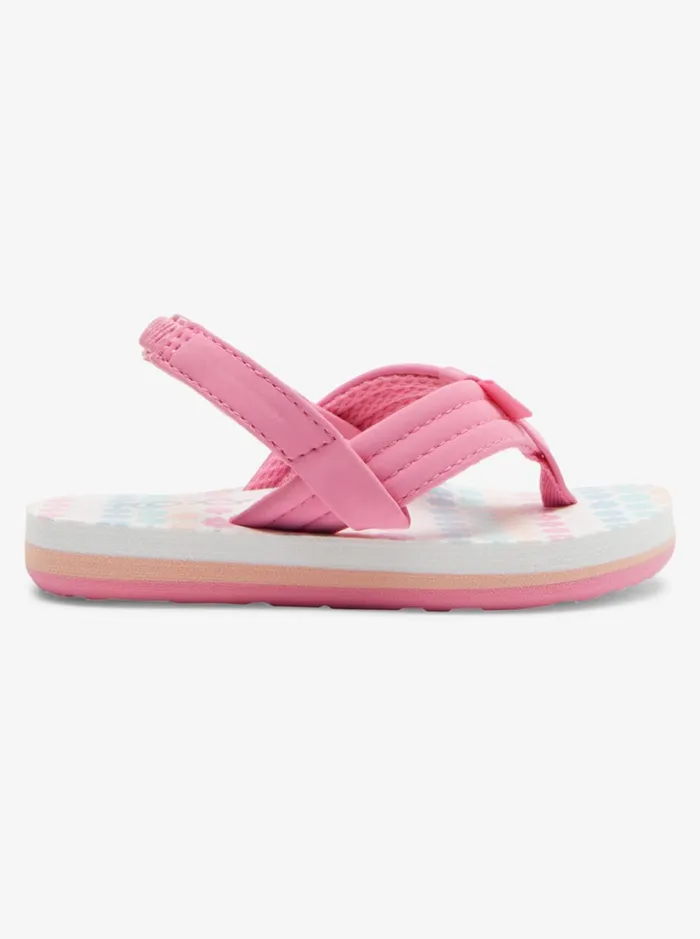 Roxy Shoes and Sandals Toddler039s Vista Loreto Sandals Pinkwhite 8211 Women