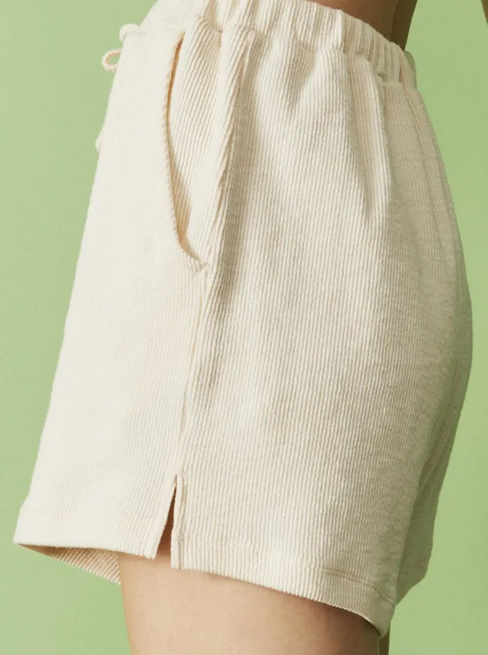 Roxy Shorts Sand Path Elastic Waist Shorts Tapioca 8211 Women