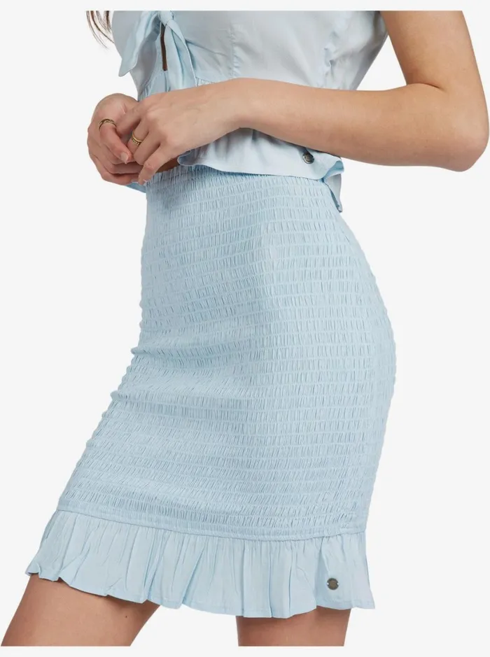 Roxy Skirts Tell Me Skirt Cool Blue 8211 Women