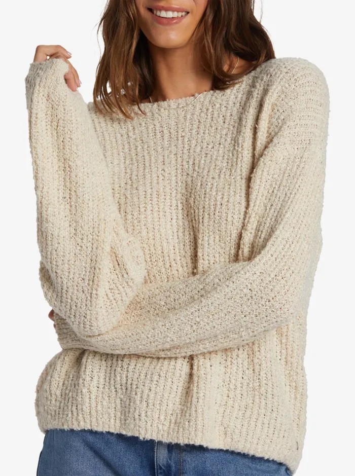 Roxy Sweaters Bombay Crew Neck Sweater Tapioca 8211 Women