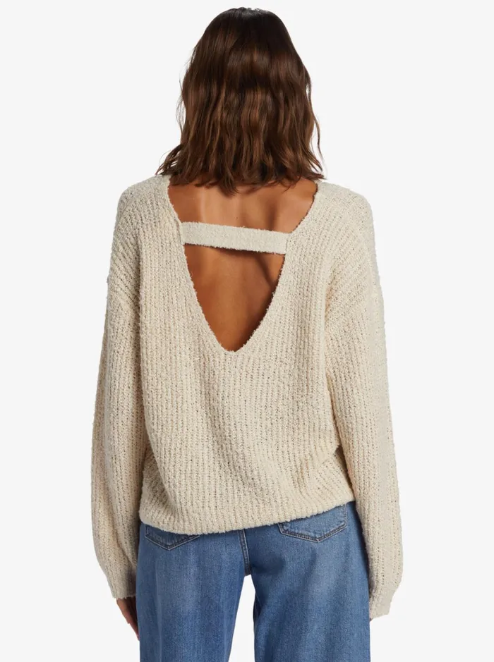 Roxy Sweaters Bombay Crew Neck Sweater Tapioca 8211 Women