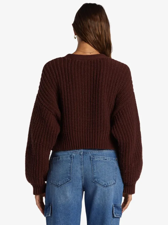 Roxy Sweaters Sundaze Sweater Bitter Chocolate 8211 Women