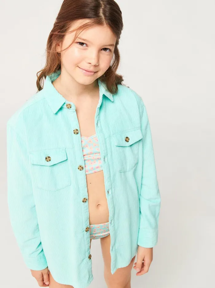 Roxy Tees and Tanks Girl039s 416 Let You Know Corduroy Tank Aruba Blue 8211 Women