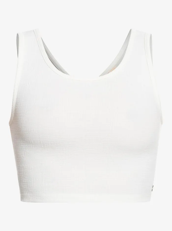 Roxy Tops Good Keepsake Crop Top Snow White 8211 Women