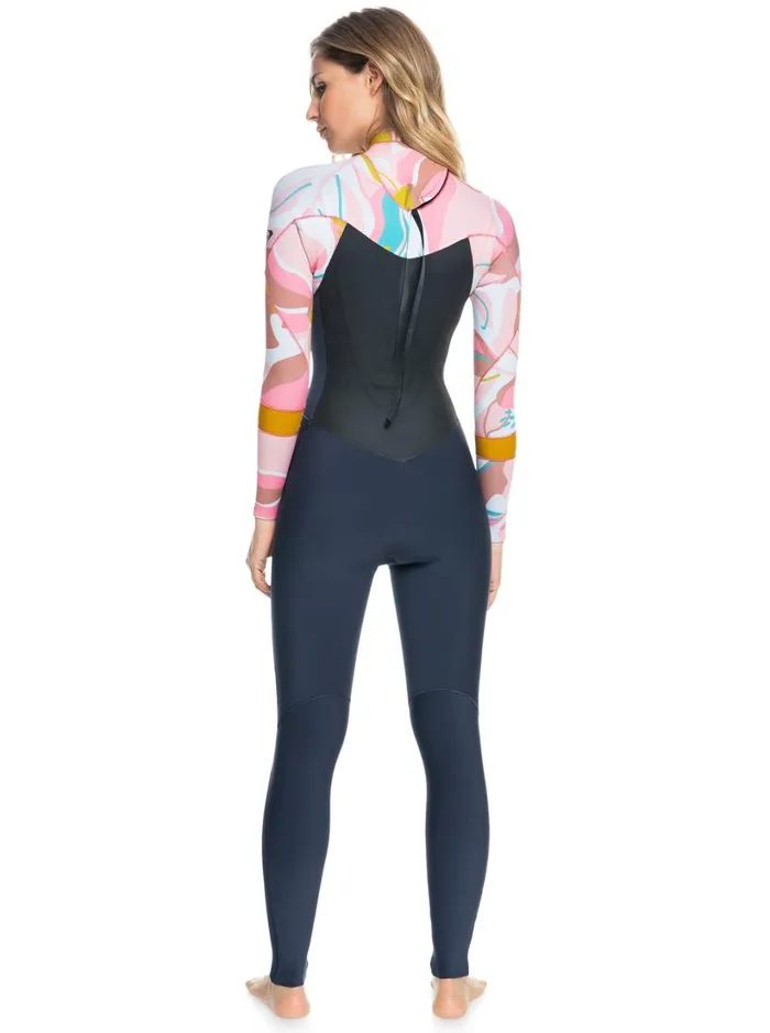 Roxy Wetsuits 32mm Syncro GBS LSL Fullsuit Jet Grycoral Flmetemple Gold 8211 Women