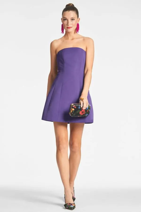Sachin and Babi Alanna Dress 8211 Amethyst Amethyst Women Mini