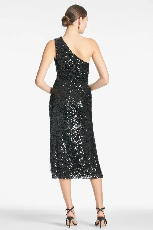 Sachin and Babi Carmen Dress 8211 Black Black Women Midi