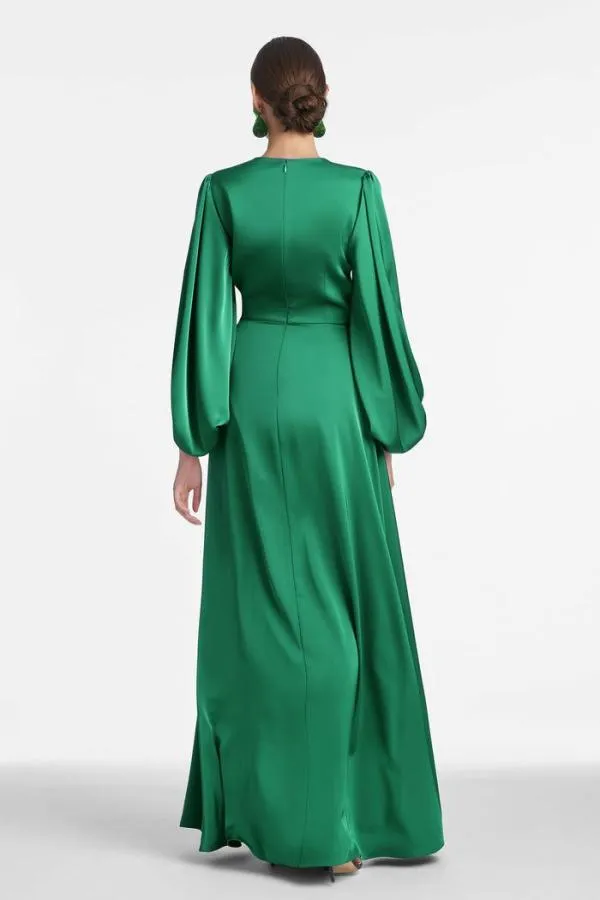 Sachin and Babi Jenny Gown 8211 Emerald Emerald Women Plus Sizes