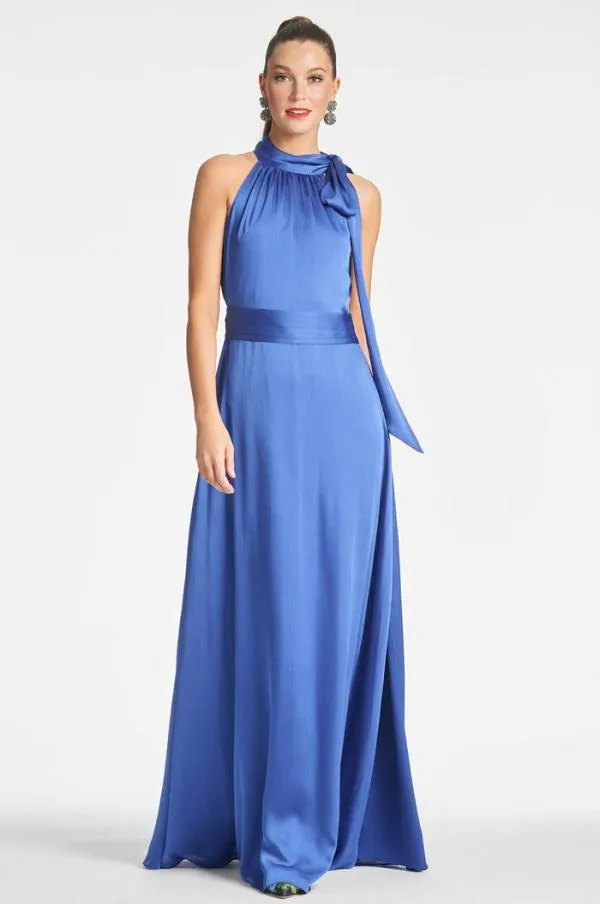 Sachin and Babi Kayla Gown 8211 French Blue French Blue Women Plus Sizes
