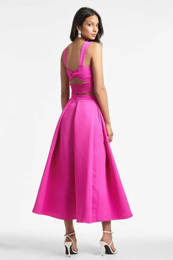 Sachin and Babi Leighton Skirt 8211 Cerise Cerise Women Matching Sets