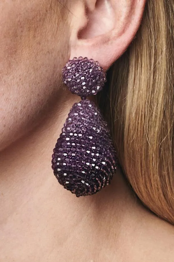 Sachin and Babi Ombre Elise Earrings 8211 Faceted Beads Sapphire Women Earrings