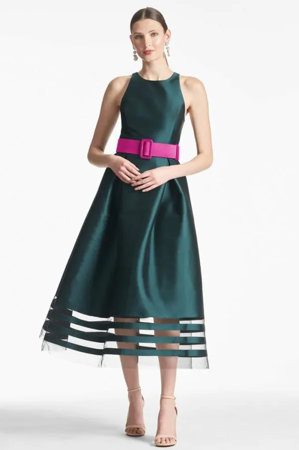 Sachin and Babi Rani Dress 8211 Forest Green Forest Green Women FitFlare
