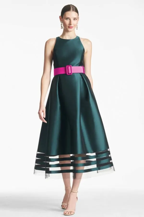 Sachin and Babi Rani Dress 8211 Forest Green Forest Green Women FitFlare