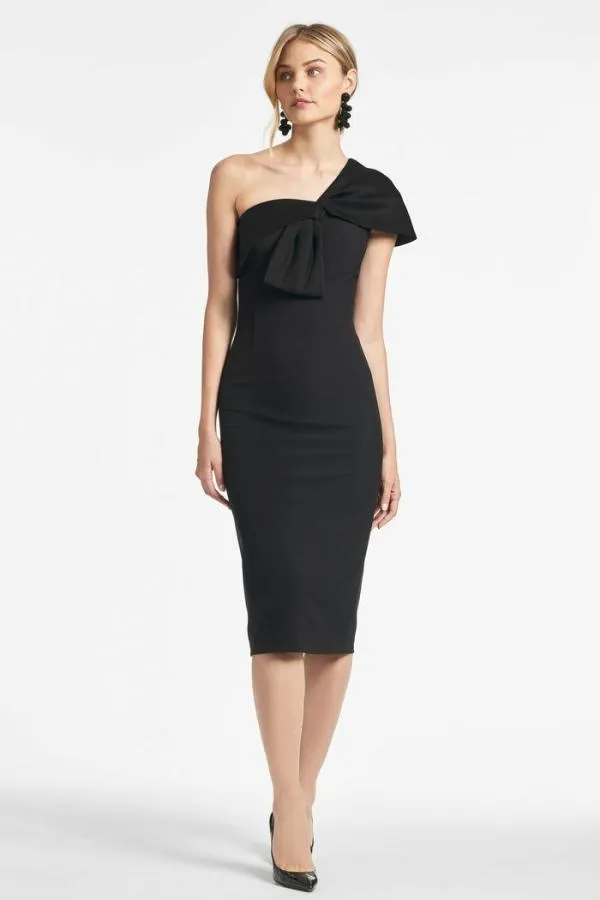 Sachin and Babi Sandra Dress 8211 Black Black Women Sheath