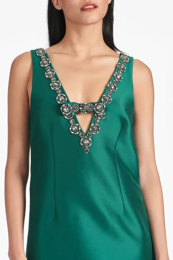 Sachin and Babi Sylvie Dress 8211 Emerald Emerald Women Sheath