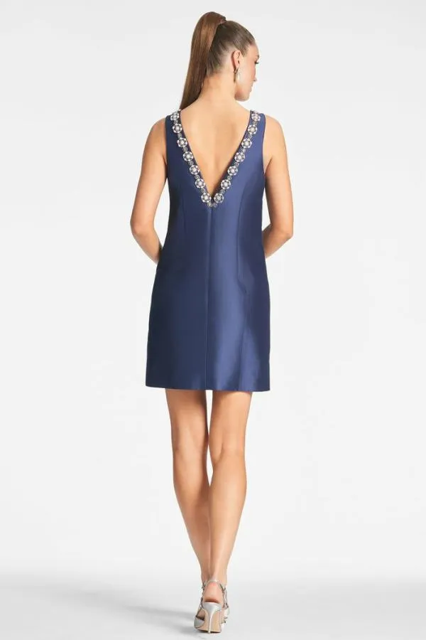 Sachin and Babi Sylvie Dress 8211 Night Sky Night Sky Women Open Back