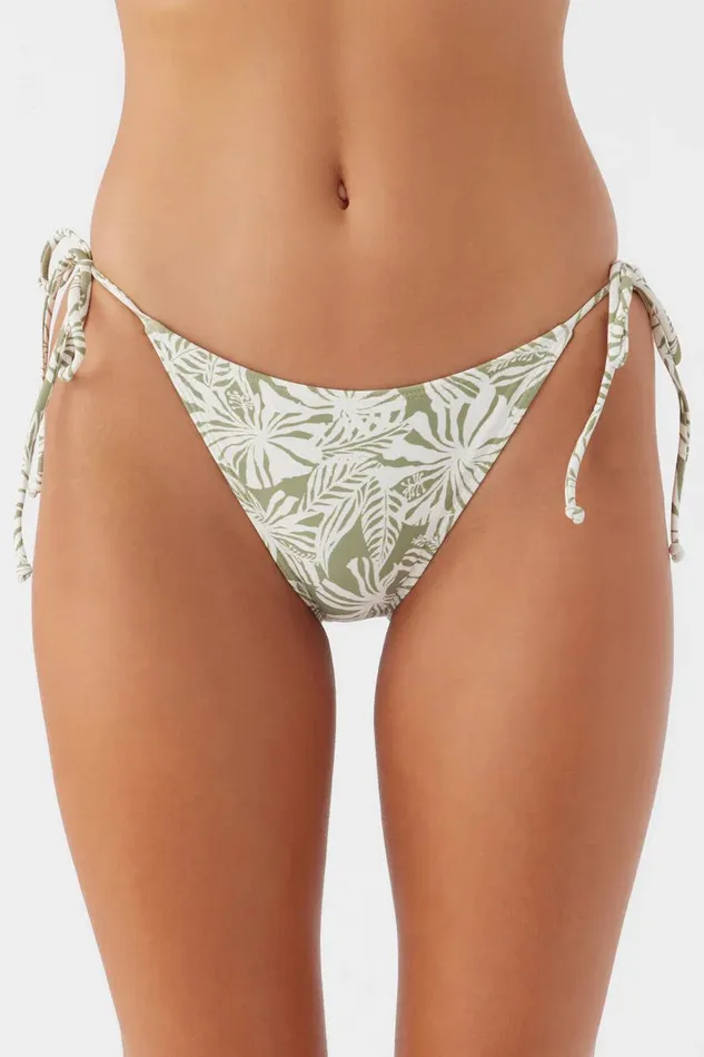 SALTWATER ESSENTIALS HALFMOON MARACAS TIE SIDE BOTTOMS Oil Green Women O039NEILL Sale