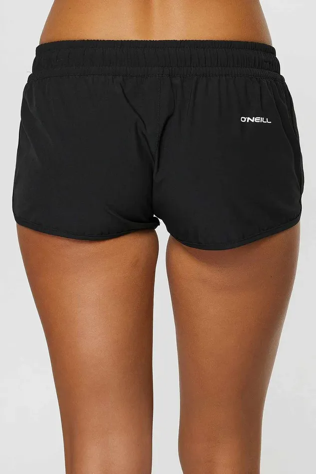 SALTWATER SOLIDS LANEY 2034 STRETCH BOARDSHORTS Black Women O039NEILL Swim