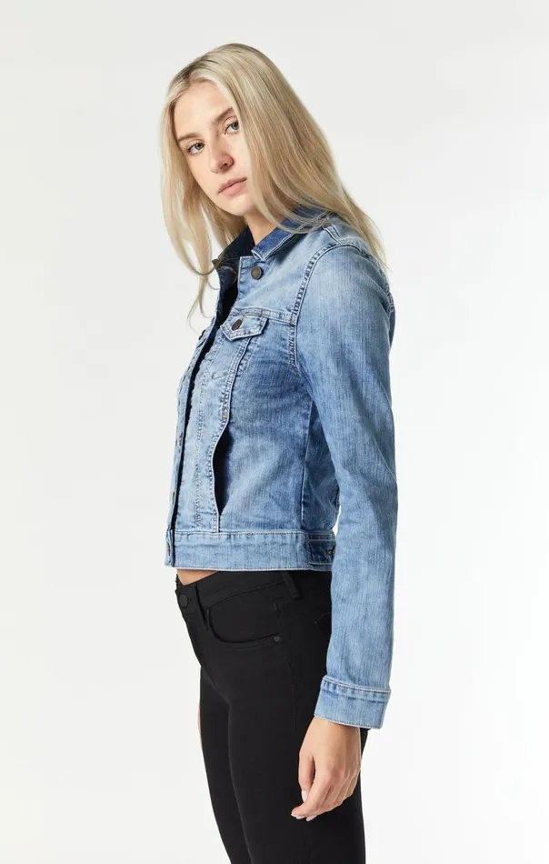 Samantha Jean Jacket In Bleach Random Nolita Women Mavi Jeans Jackets Samantha Jean Jacket In Bleach Random Nolita Women Mavi Jeans Jackets