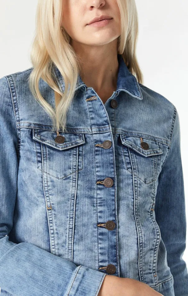Samantha Jean Jacket In Bleach Random Nolita Women Mavi Jeans Jackets Samantha Jean Jacket In Bleach Random Nolita Women Mavi Jeans Jackets
