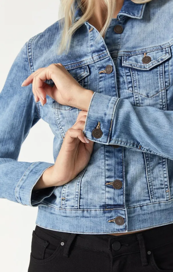 Samantha Jean Jacket In Bleach Random Nolita Women Mavi Jeans Jackets Samantha Jean Jacket In Bleach Random Nolita Women Mavi Jeans Jackets